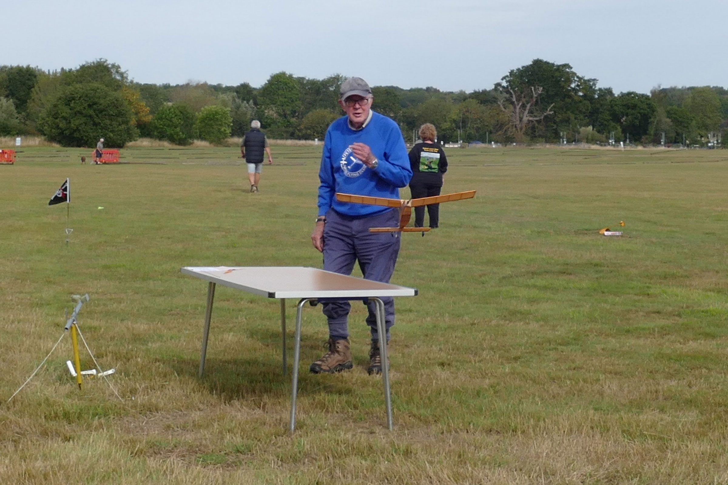 A perfect takeoff from PMFC member Chris Grant 2025 Flying Aces.