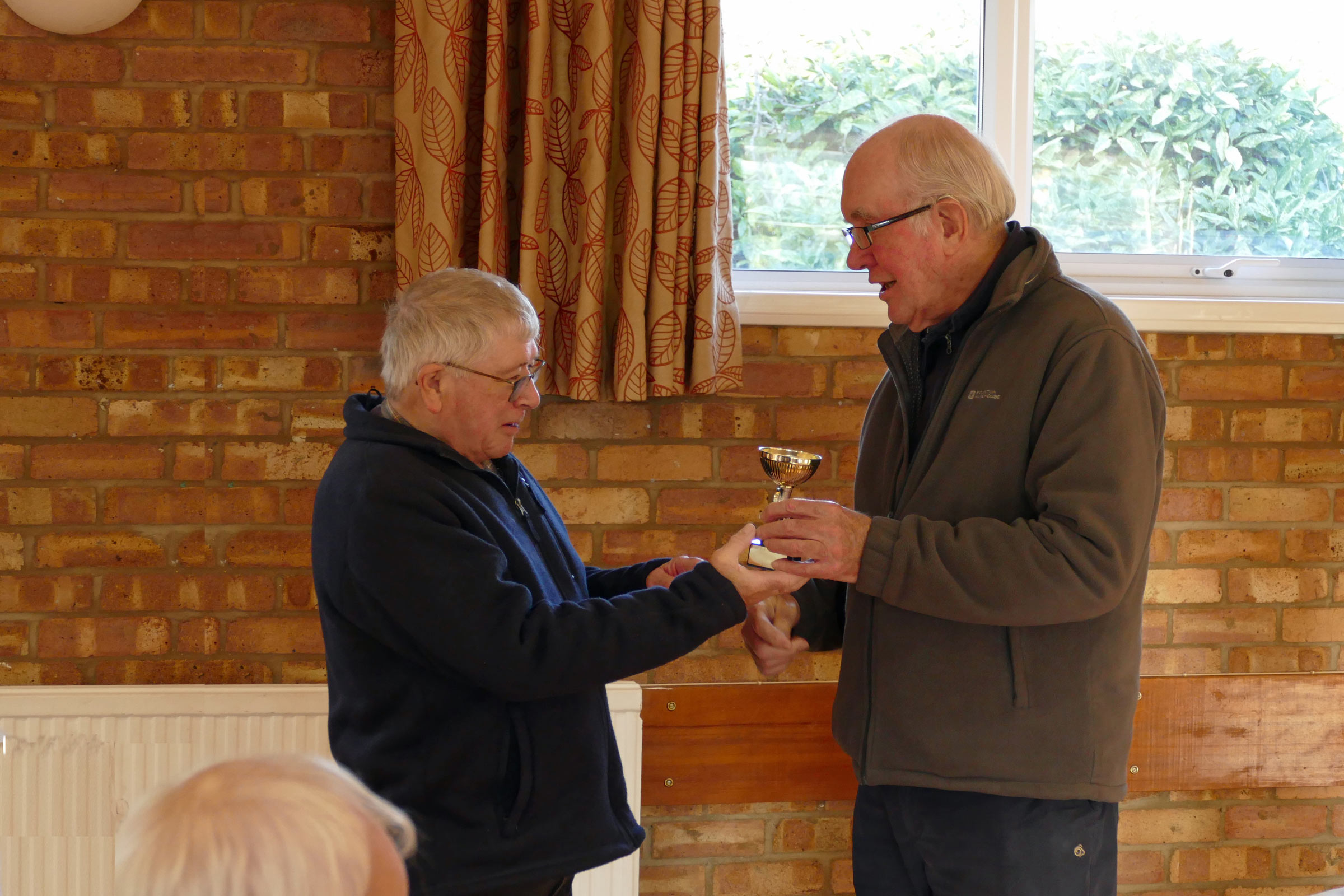  Mick Page won the new class of open rubber precision 2025 AGM.