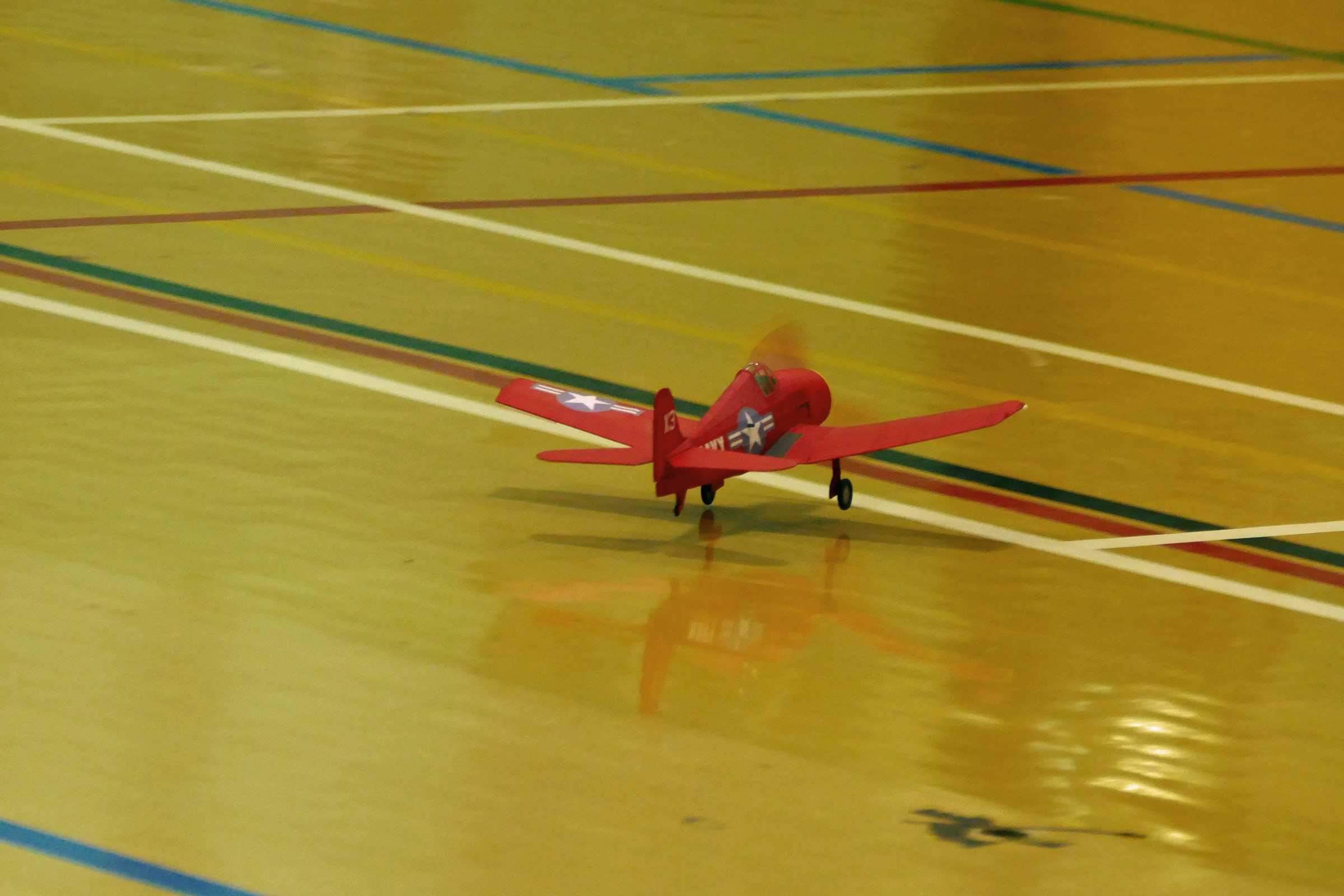 Steven Haines Grumman Hellcat in the process of taking off Bushfield 29th March 2026.